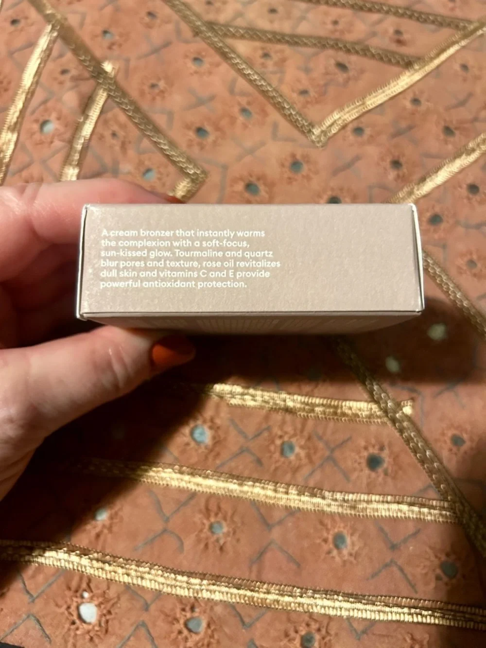 Rose Inc Solar Infusion Soft-Focus Cream Bronzer in Capri